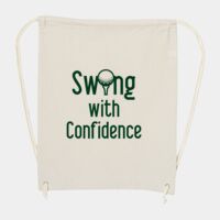 10 Ounce Cotton Canvas Drawstring Backpack Thumbnail