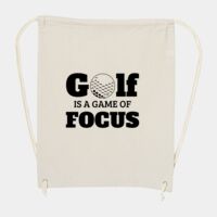 10 Ounce Cotton Canvas Drawstring Backpack Thumbnail