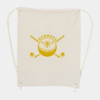 10 Ounce Cotton Canvas Drawstring Backpack Thumbnail