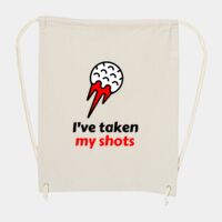 10 Ounce Cotton Canvas Drawstring Backpack Thumbnail