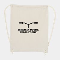 10 Ounce Cotton Canvas Drawstring Backpack Thumbnail