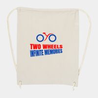 10 Ounce Cotton Canvas Drawstring Backpack Thumbnail