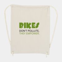 10 Ounce Cotton Canvas Drawstring Backpack Thumbnail