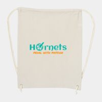 10 Ounce Cotton Canvas Drawstring Backpack Thumbnail