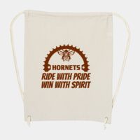 10 Ounce Cotton Canvas Drawstring Backpack Thumbnail