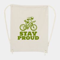 10 Ounce Cotton Canvas Drawstring Backpack Thumbnail