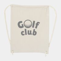 10 Ounce Cotton Canvas Drawstring Backpack Thumbnail