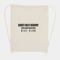 10 Ounce Cotton Canvas Drawstring Backpack Thumbnail