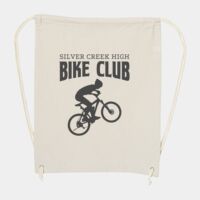 10 Ounce Cotton Canvas Drawstring Backpack Thumbnail