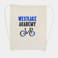 10 Ounce Cotton Canvas Drawstring Backpack Thumbnail