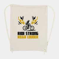 10 Ounce Cotton Canvas Drawstring Backpack Thumbnail