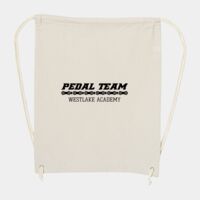 10 Ounce Cotton Canvas Drawstring Backpack Thumbnail