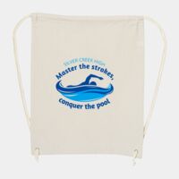 10 Ounce Cotton Canvas Drawstring Backpack Thumbnail