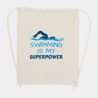 10 Ounce Cotton Canvas Drawstring Backpack Thumbnail