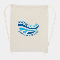 10 Ounce Cotton Canvas Drawstring Backpack Thumbnail