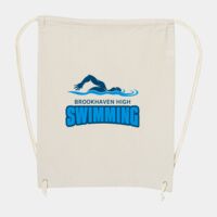 10 Ounce Cotton Canvas Drawstring Backpack Thumbnail