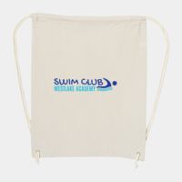 10 Ounce Cotton Canvas Drawstring Backpack Thumbnail