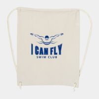 10 Ounce Cotton Canvas Drawstring Backpack Thumbnail