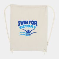 10 Ounce Cotton Canvas Drawstring Backpack Thumbnail