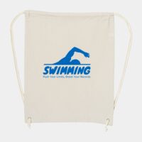 10 Ounce Cotton Canvas Drawstring Backpack Thumbnail