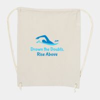 10 Ounce Cotton Canvas Drawstring Backpack Thumbnail