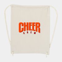 10 Ounce Cotton Canvas Drawstring Backpack Thumbnail