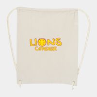 10 Ounce Cotton Canvas Drawstring Backpack Thumbnail