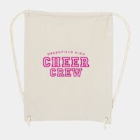 10 Ounce Cotton Canvas Drawstring Backpack Thumbnail