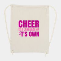 10 Ounce Cotton Canvas Drawstring Backpack Thumbnail