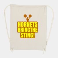 10 Ounce Cotton Canvas Drawstring Backpack Thumbnail