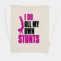 10 Ounce Cotton Canvas Drawstring Backpack Thumbnail