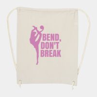 10 Ounce Cotton Canvas Drawstring Backpack Thumbnail