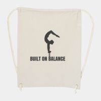 10 Ounce Cotton Canvas Drawstring Backpack Thumbnail