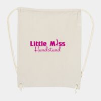 10 Ounce Cotton Canvas Drawstring Backpack Thumbnail