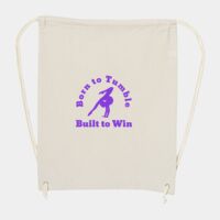 10 Ounce Cotton Canvas Drawstring Backpack Thumbnail