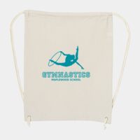 10 Ounce Cotton Canvas Drawstring Backpack Thumbnail