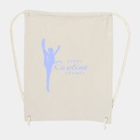 10 Ounce Cotton Canvas Drawstring Backpack Thumbnail