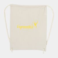 10 Ounce Cotton Canvas Drawstring Backpack Thumbnail