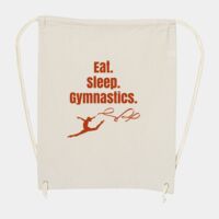 10 Ounce Cotton Canvas Drawstring Backpack Thumbnail