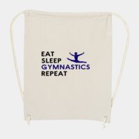 10 Ounce Cotton Canvas Drawstring Backpack Thumbnail