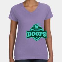 Women's V-Neck Fine Jersey Tee Thumbnail