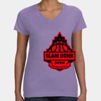 Women's V-Neck Fine Jersey Tee Thumbnail