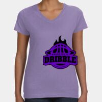 Women's V-Neck Fine Jersey Tee Thumbnail