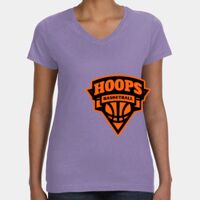 Women's V-Neck Fine Jersey Tee Thumbnail