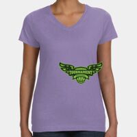Women's V-Neck Fine Jersey Tee Thumbnail