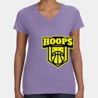 Women's V-Neck Fine Jersey Tee Thumbnail