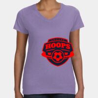 Women's V-Neck Fine Jersey Tee Thumbnail