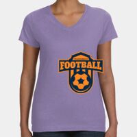 Women's V-Neck Fine Jersey Tee Thumbnail