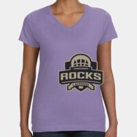 Women's V-Neck Fine Jersey Tee Thumbnail