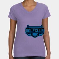 Women's V-Neck Fine Jersey Tee Thumbnail